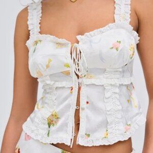 For Love & Lemons Morgan Top - Size M